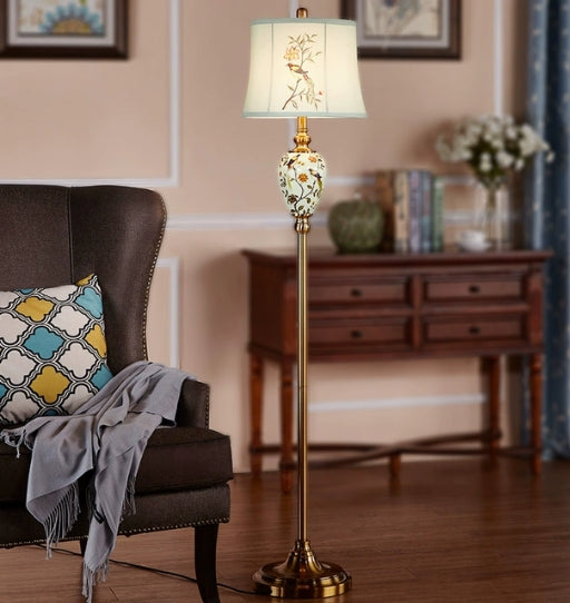 Doren American Ceramic Floor Lamp