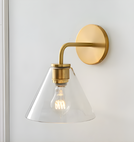 Nordic Gold Wall Lamp for Bedroom