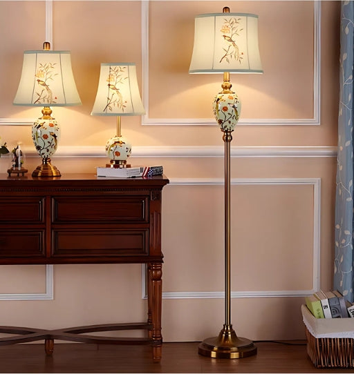 Doren American Ceramic Floor Lamp