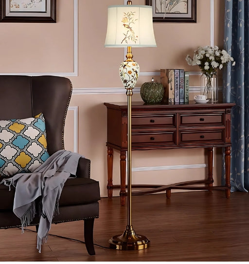 Doren American Ceramic Floor Lamp