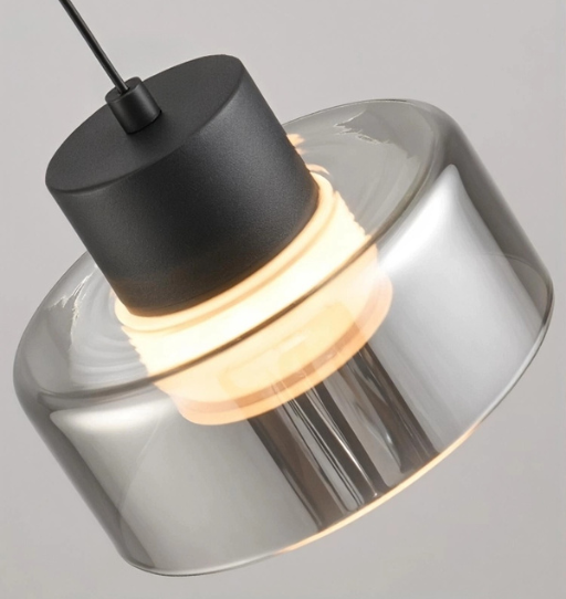 Minimalist bedside pendant light