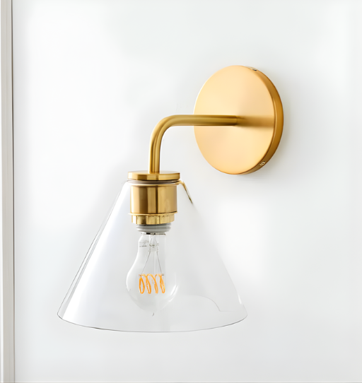 Nordic Gold Wall Lamp for Bedroom