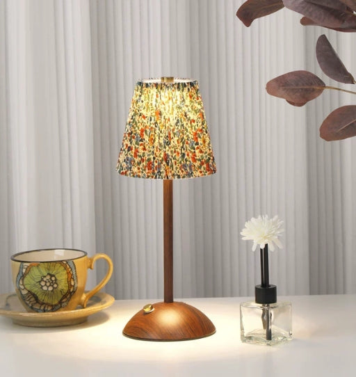Scandinavian Pleated Table Lamp