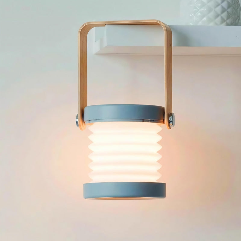 Creative Folding Lantern Night Light – 3-in-1 Touch Lamp