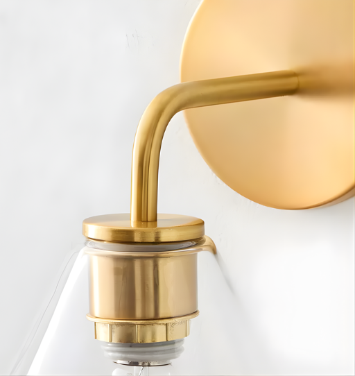 Nordic Gold Wall Lamp for Bedroom