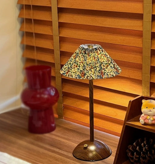 Scandinavian Pleated Table Lamp