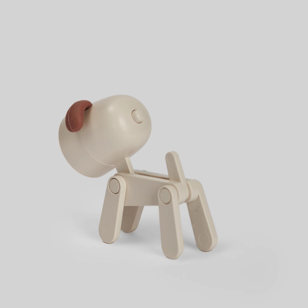 Warm Light Dog Night Light - Cute LED Puppy Desktop Ornament for Home, Desk, and Birthday Gift
